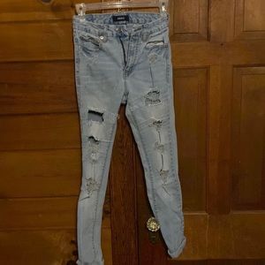 Distressed Jeans, size 4